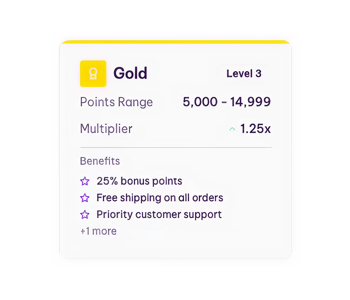 Flexible reward structures for different loyalty models