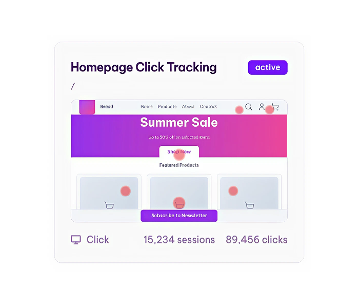 Full transaction history at customer and aggregate level​
